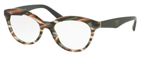 prada pr11rv eyeglasses-tfo 1o1 opal green green-50mm|Prada TRIANGLE PR11RV Eyeglass Frames .